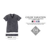 4color ヴィンテージピグメント加工VネックTシャツTシャツ | Valletta | 詳細画像7 
