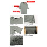 3color カットオフロング丈ビッグTシャツ日本製 カットソー | Valletta | 詳細画像7 