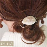 L | シンプル ヘアゴム メタル | kana