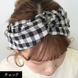チェック | ヘアターバン レディース ヘアバンド | kana