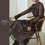 ブラウン | パーティードレス 結婚式 ロング | kana
