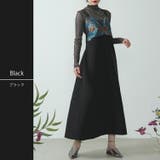 ブラック | パーティードレス 結婚式 ドレス | kana