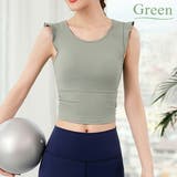 ヨガトップス カップ付き かわいい | VEROMAN FIT | 詳細画像8