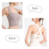 ヨガウェア トップス カップ付き | VEROMAN FIT | 詳細画像4 