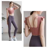 ヨガウェア トップス カップ付き | VEROMAN FIT | 詳細画像4