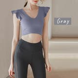 ヨガウェア トップス カップ付き | VEROMAN FIT | 詳細画像7