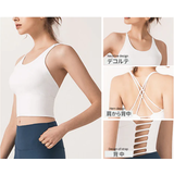 ヨガウェア ブラトップ カップ付き | VEROMAN FIT | 詳細画像4