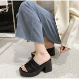 チャンキーヒール サンダル レディース | VICTORIA | 詳細画像12