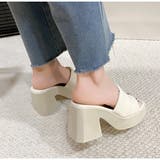 チャンキーヒール サンダル レディース | VICTORIA | 詳細画像8