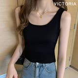 BLK | タンクトップ レディース 韓国 | VICTORIA