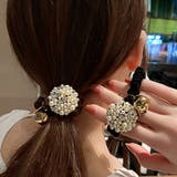 ヘアアクセサリー ヘアゴム ビジューシュシュ | VICTORIA | 詳細画像4 