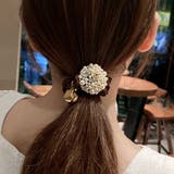 ヘアアクセサリー ヘアゴム ビジューシュシュ | VICTORIA | 詳細画像6 