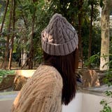 ケーブルニット帽 レディース ビーニー帽子 | VICTORIA | 詳細画像6 