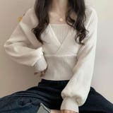 ドルマンニット レディース 韓国ファッション | VICTORIA | 詳細画像2 