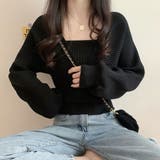 ドルマンニット レディース 韓国ファッション | VICTORIA | 詳細画像5 