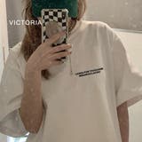 Tシャツ 半袖 バックプリント | VICTORIA | 詳細画像2 