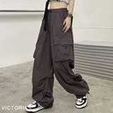 ゆったりカーゴパンツ レディース ストリート | VICTORIA | 詳細画像2 
