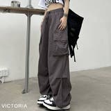 ゆったりカーゴパンツ レディース ストリート | VICTORIA | 詳細画像3 