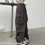 ゆったりカーゴパンツ レディース ストリート | VICTORIA | 詳細画像4 