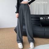 ハイウエスト タックパンツ レディース | VICTORIA | 詳細画像6 