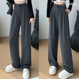 ハイウエスト タックパンツ レディース | VICTORIA | 詳細画像8 