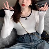 春ニット リブニット 長袖 | VICTORIA | 詳細画像13