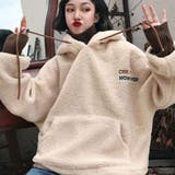 BEG | ボアパーカー パーカー もこもこ | VICTORIA