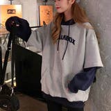 パーカー 切り替え スウェット | VICTORIA | 詳細画像13
