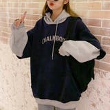 パーカー 切り替え スウェット | VICTORIA | 詳細画像3