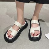 WHT | 厚底サンダル トングサンダル レディース | VICTORIA