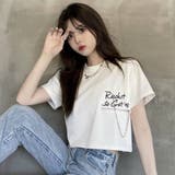 WHT | クロップドTシャツ レディース Tシャツ | VICTORIA