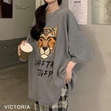 ユニークプリント Tシャツ 半袖 | VICTORIA | 詳細画像6