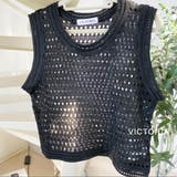 メッシュ ニット トップス | VICTORIA | 詳細画像11