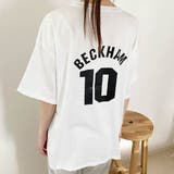 WHT | 韓国風 オーバーサイズ ナンバープリント | VICTORIA