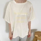 YEL | ロゴ プリント 半袖 | VICTORIA