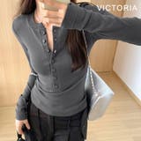 Tシャツ 長袖 レディース | VICTORIA | 詳細画像9