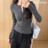 Tシャツ 長袖 レディース | VICTORIA | 詳細画像10