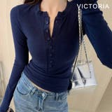 Tシャツ 長袖 レディース | VICTORIA | 詳細画像2