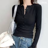 Tシャツ 長袖 レディース | VICTORIA | 詳細画像5