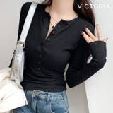 Tシャツ 長袖 レディース | VICTORIA | 詳細画像6