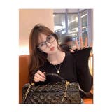 リブニット トップス レディース | VICTORIA | 詳細画像12 