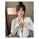 リブニット トップス レディース | VICTORIA | 詳細画像4 