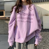 スウェット レディース トレーナー | VICTORIA | 詳細画像7 