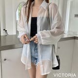シアーシャツ レディース 春夏 | VICTORIA | 詳細画像11 