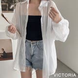 シアーシャツ レディース 春夏 | VICTORIA | 詳細画像12 