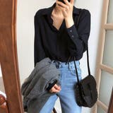 韓国ファッション シャツ レギュラーカラーシャツ | VICTORIA | 詳細画像10 