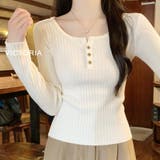 ニット トップス レディース | VICTORIA | 詳細画像3