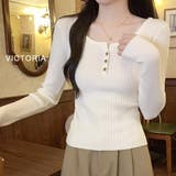 ニット トップス レディース | VICTORIA | 詳細画像4