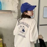 【韓国ファッション】Tシャツ 半袖 オーバーサイズ | VICTORIA | 詳細画像4 