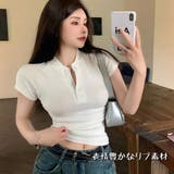 リブ Tシャツ 半袖 | VICTORIA | 詳細画像2